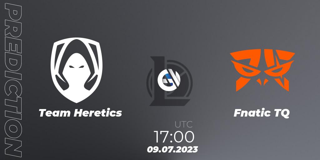 Los Heretics - Fnatic TQ: прогноз. 09.07.23, LoL, Superliga Summer 2023 - Group Stage