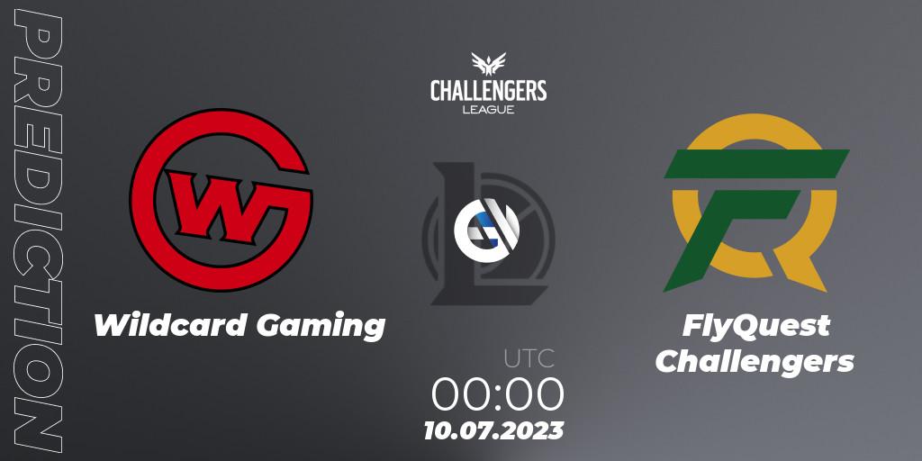 Wildcard Gaming - FlyQuest Challengers: прогноз. 25.06.2023 at 22:00, LoL, North American Challengers League 2023 Summer - Group Stage