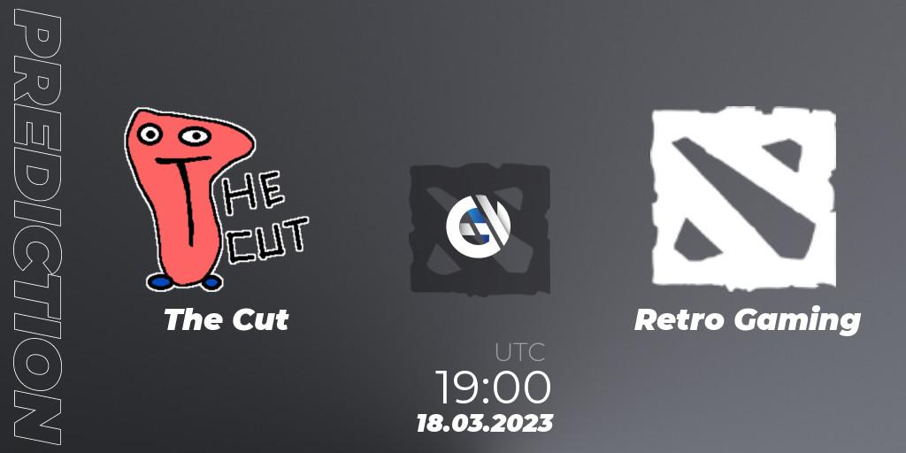 The Cut - Retro Gaming: прогноз. 19.03.2023 at 19:05, Dota 2, TodayPay Invitational Season 4