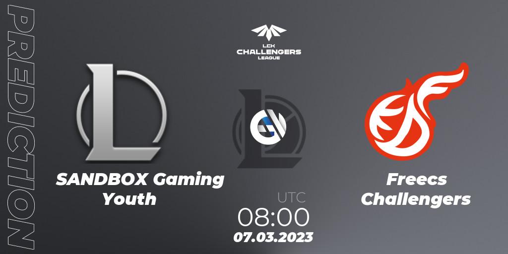 SANDBOX Gaming Youth - Freecs Challengers: прогноз. 07.03.23, LoL, LCK Challengers League 2023 Spring
