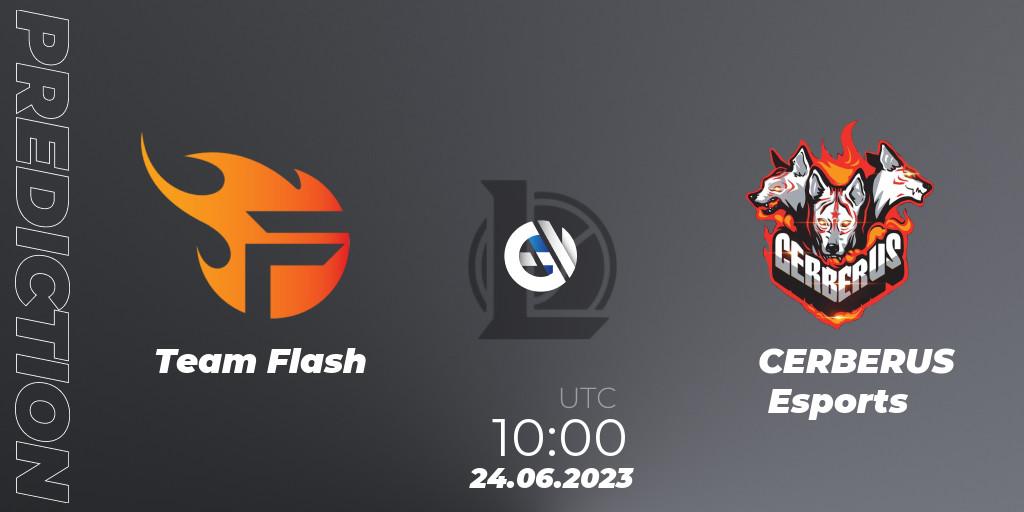 Team Flash - CERBERUS Esports: прогноз. 24.06.2023 at 11:00, LoL, VCS Dusk 2023