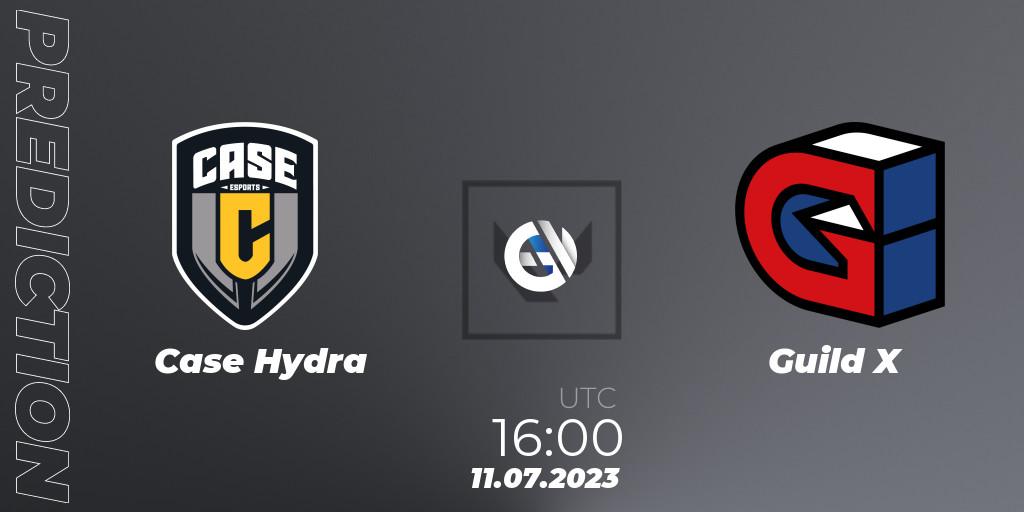 Case Hydra - Guild X: прогноз. 11.07.2023 at 16:10, VALORANT, VCT 2023: Game Changers EMEA Series 2 - Group Stage