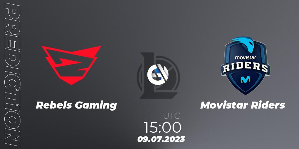 Rebels Gaming - Movistar Riders: прогноз. 09.07.2023 at 16:30, LoL, Superliga Summer 2023 - Group Stage