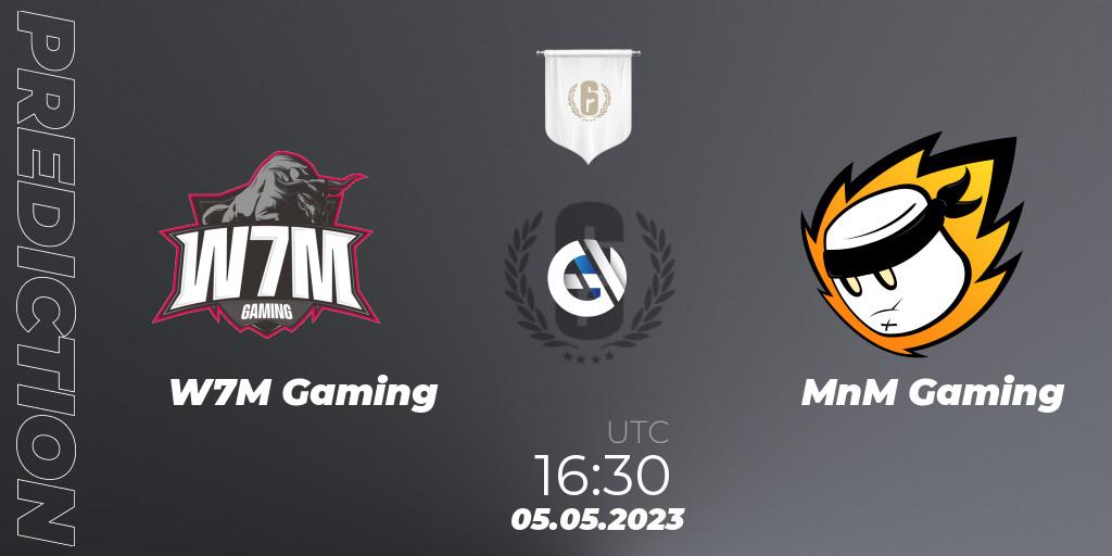 W7M Gaming - MnM Gaming: прогноз. 05.05.2023 at 16:30, Rainbow Six, BLAST R6 Major Copenhagen 2023 Playoffs