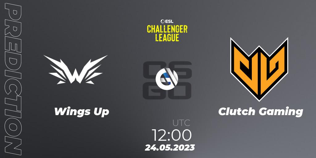 Wings Up - Clutch Gaming: прогноз. 24.05.23, CS2 (CS:GO), ESL Challenger League Season 45: Asia-Pacific
