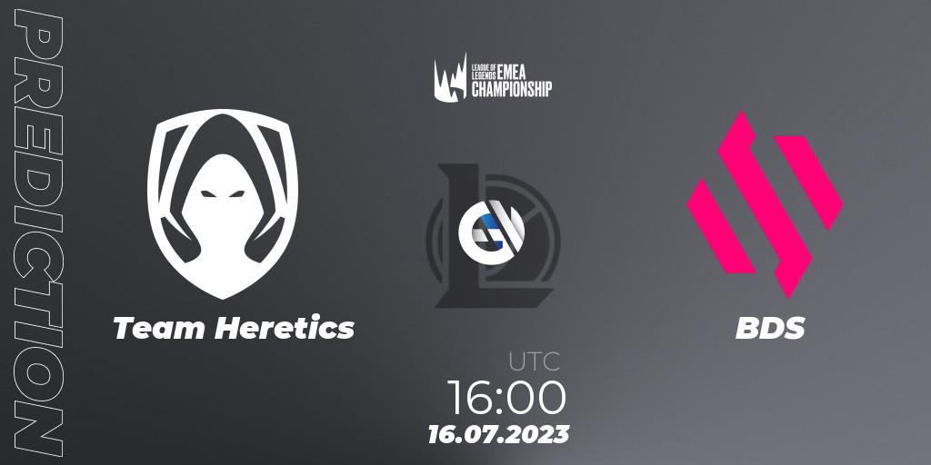 Team Heretics - BDS: прогноз. 16.07.2023 at 16:00, LoL, LEC Summer 2023 - Group Stage