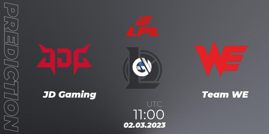 JD Gaming - Team WE: прогноз. 02.03.2023 at 12:00, LoL, LPL Spring 2023 - Group Stage