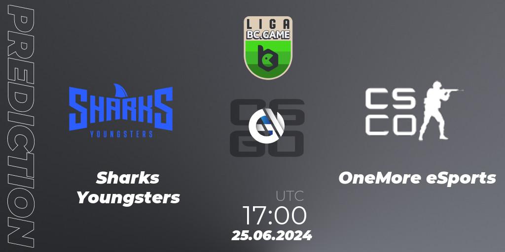 Sharks Youngsters - OneMore eSports: прогноз. 25.06.2024 at 17:00, Counter-Strike (CS2), Dust2 Brasil Liga Season 3: Division 2