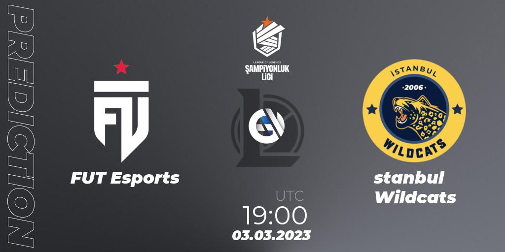 FUT Esports - İstanbul Wildcats: прогноз. 03.03.2023 at 19:00, LoL, TCL Winter 2023 - Group Stage