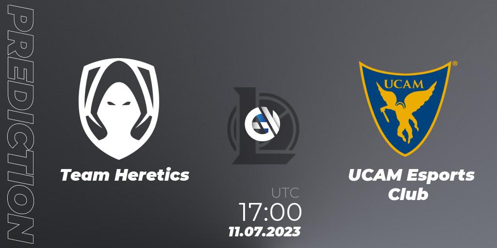 Los Heretics - UCAM Esports Club: прогноз. 11.07.2023 at 17:00, LoL, Superliga Summer 2023 - Group Stage