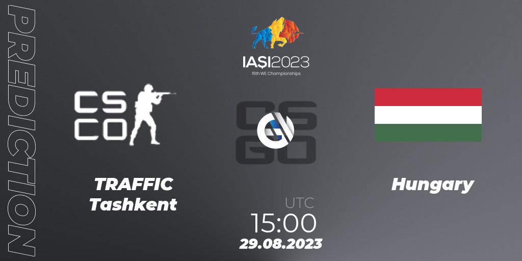 TRAFFIC Tashkent - Hungary: прогноз. 29.08.2023 at 18:20, Counter-Strike (CS2), IESF World Esports Championship 2023