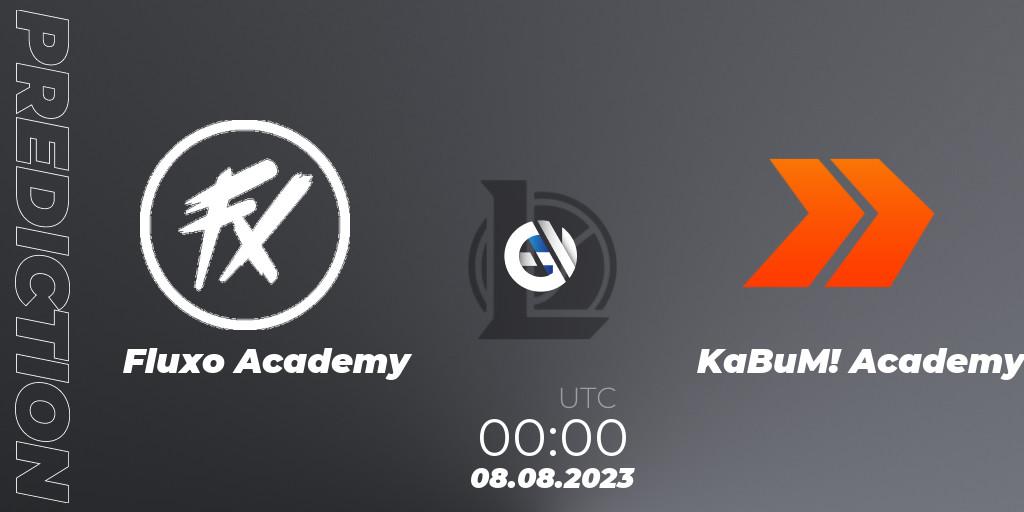 Fluxo Academy - KaBuM! Academy: прогноз. 08.08.23, LoL, CBLOL Academy Split 2 2023 - Group Stage