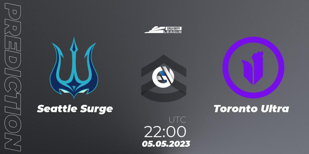 Seattle Surge - Toronto Ultra: прогноз. 05.05.2023 at 22:00, Call of Duty, Call of Duty League 2023: Stage 5 Major Qualifiers