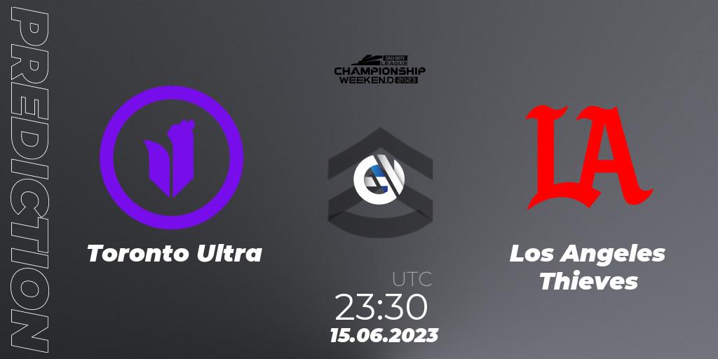 Toronto Ultra - Los Angeles Thieves: прогноз. 15.06.2023 at 23:30, Call of Duty, Call of Duty League Championship 2023