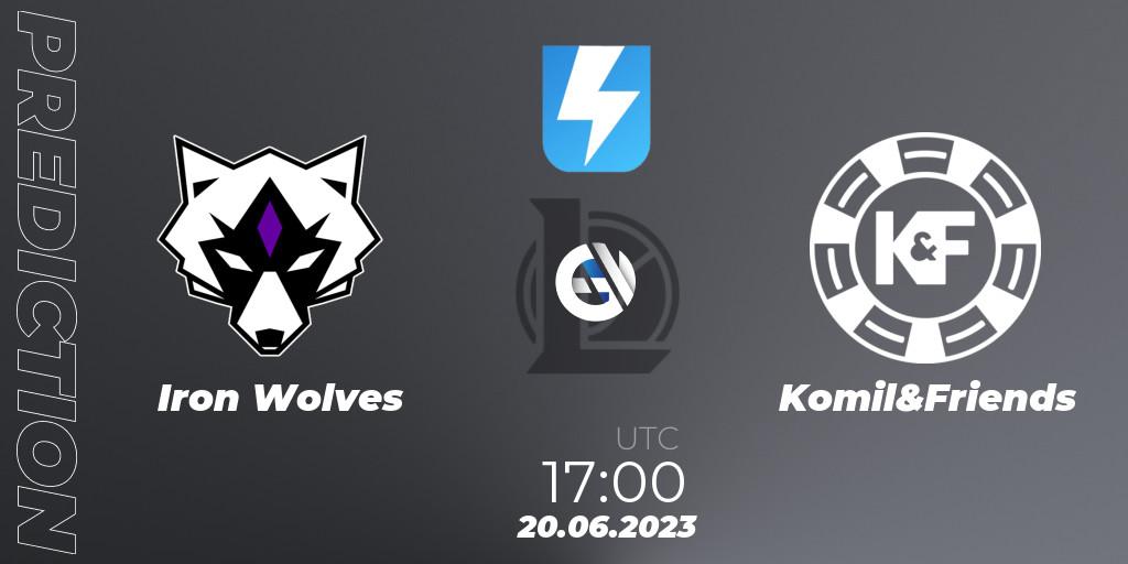 Iron Wolves - Komil&Friends: прогноз. 05.07.23, LoL, Ultraliga Season 10 2023 Regular Season