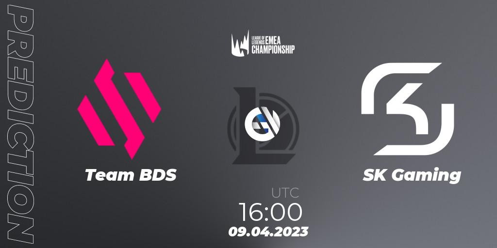 Team BDS - SK Gaming: прогноз. 09.04.2023 at 16:00, LoL, LEC Spring 2023 - Group Stage