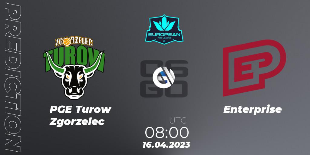 PGE Turow Zgorzelec - Enterprise: прогноз. 17.04.23, CS2 (CS:GO), European Pro League Season 7