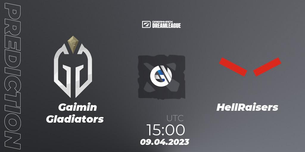 Gaimin Gladiators - ex-HellRaisers: прогноз. 09.04.2023 at 15:24, Dota 2, DreamLeague Season 19 - Group Stage 1