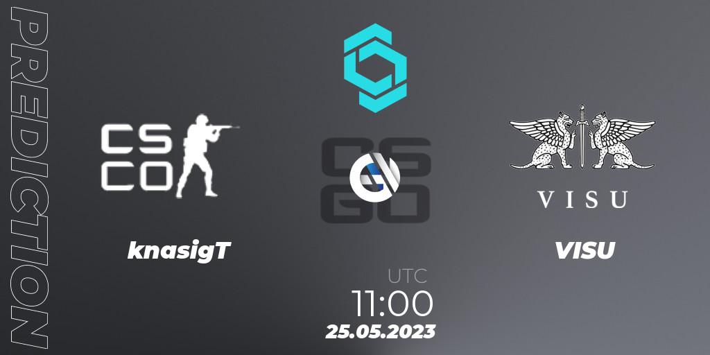 knasigT - VISU: прогноз. 25.05.2023 at 11:00, Counter-Strike (CS2), CCT North Europe Series 5 Closed Qualifier