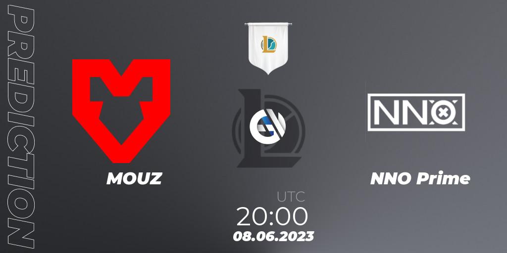 MOUZ - NNO Prime: прогноз. 08.06.2023 at 19:00, LoL, Prime League Summer 2023 - Group Stage