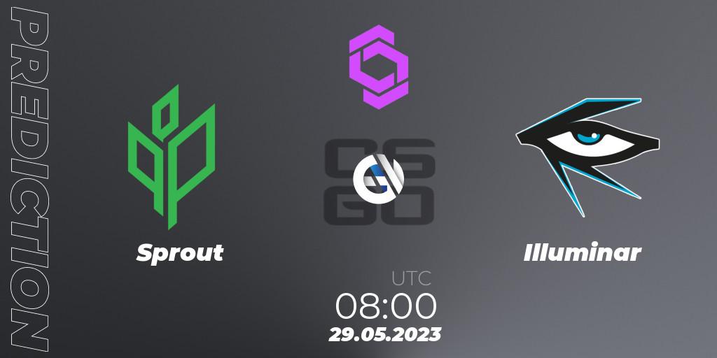 Sprout - Illuminar: прогноз. 29.05.2023 at 08:10, Counter-Strike (CS2), CCT West Europe Series 4