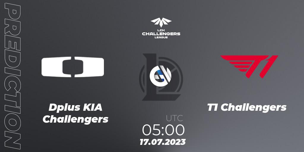 Dplus KIA Challengers - T1 Challengers: прогноз. 17.07.23, LoL, LCK Challengers League 2023 Summer - Group Stage