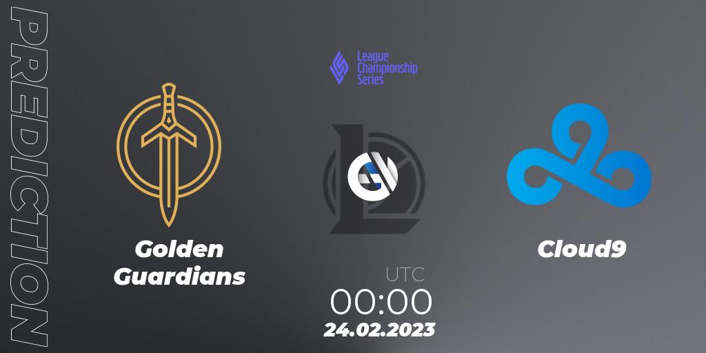 Golden Guardians - Cloud9: прогноз. 24.02.2023 at 00:00, LoL, LCS Spring 2023 - Group Stage
