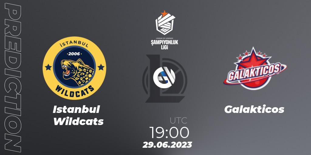 Istanbul Wildcats - Galakticos: прогноз. 29.06.2023 at 19:00, LoL, TCL Summer 2023 - Group Stage