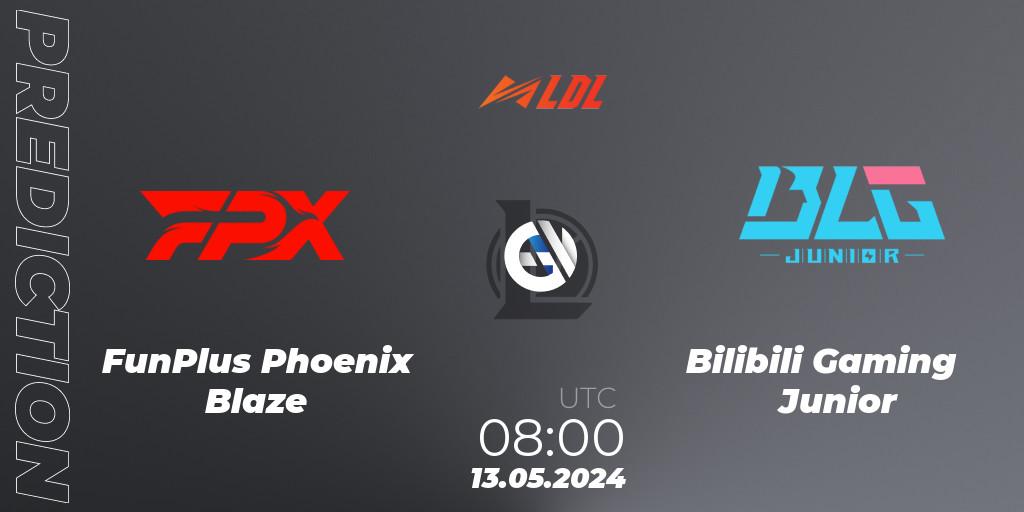 FunPlus Phoenix Blaze - Bilibili Gaming Junior: прогноз. 13.05.2024 at 08:00, LoL, LDL 2024 - Stage 2