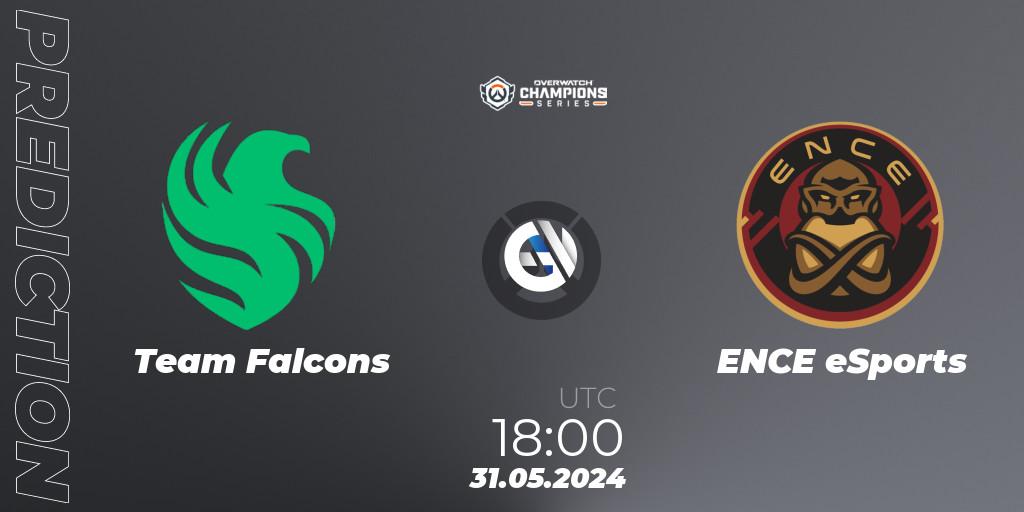 Team Falcons - ENCE eSports: прогноз. 31.05.2024 at 18:00, Overwatch, Overwatch Champions Series 2024 Major