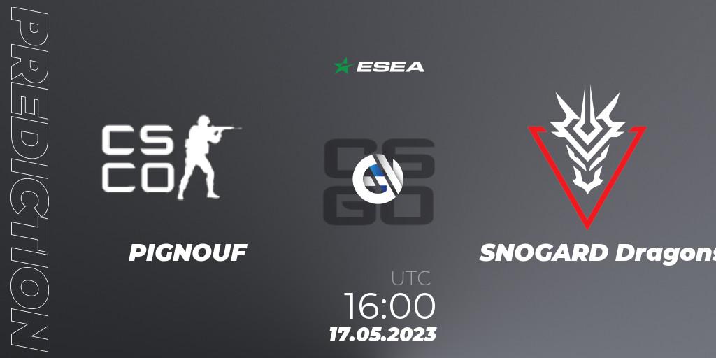 Nakama Esports - SNOGARD Dragons: прогноз. 17.05.2023 at 16:00, Counter-Strike (CS2), ESEA Season 45: Advanced Division - Europe