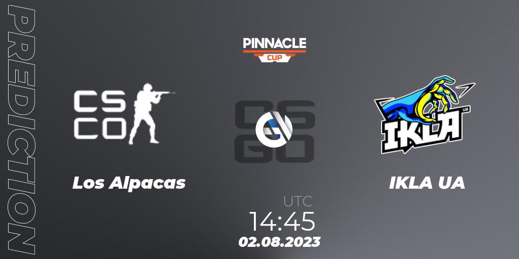 Los Alpacas - IKLA UA: прогноз. 02.08.2023 at 14:45, Counter-Strike (CS2), Pinnacle Cup V