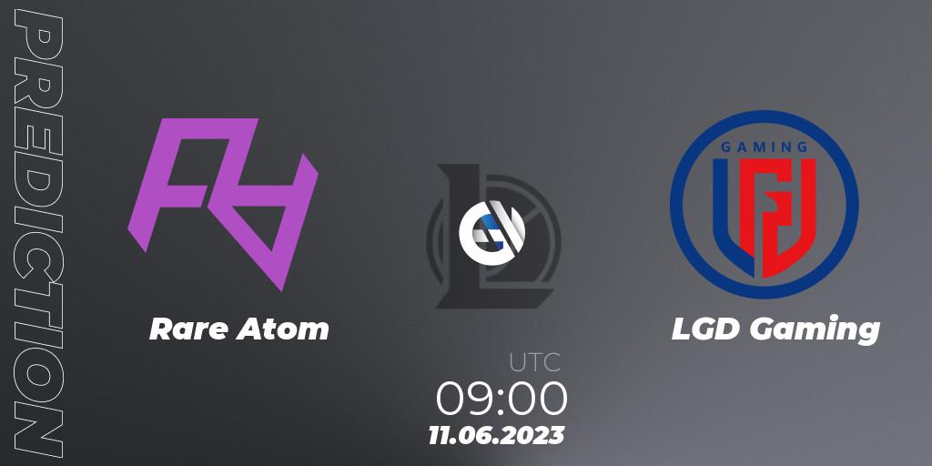 Rare Atom - LGD Gaming: прогноз. 11.06.23, LoL, LPL Summer 2023 Regular Season