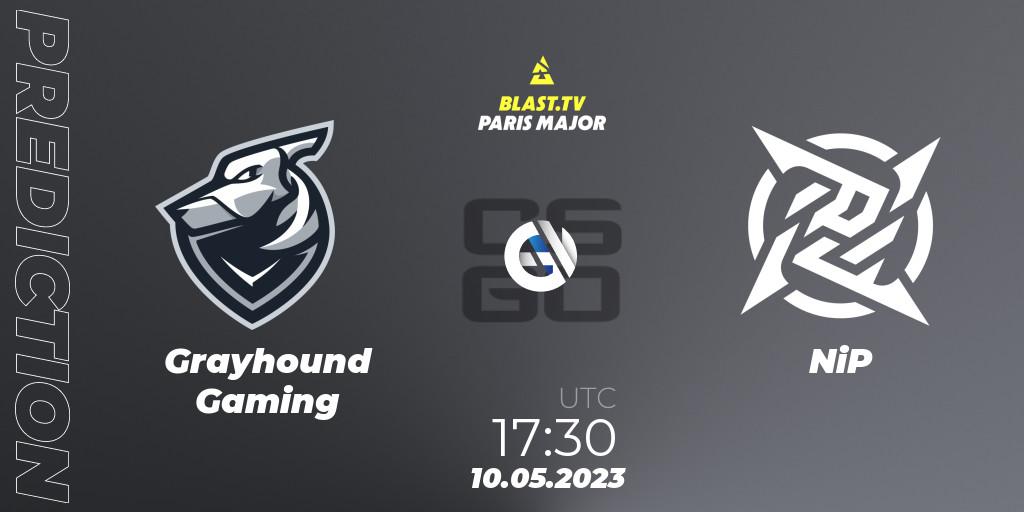 Grayhound Gaming - NiP: прогноз. 10.05.23, CS2 (CS:GO), BLAST Paris Major 2023 Challengers Stage