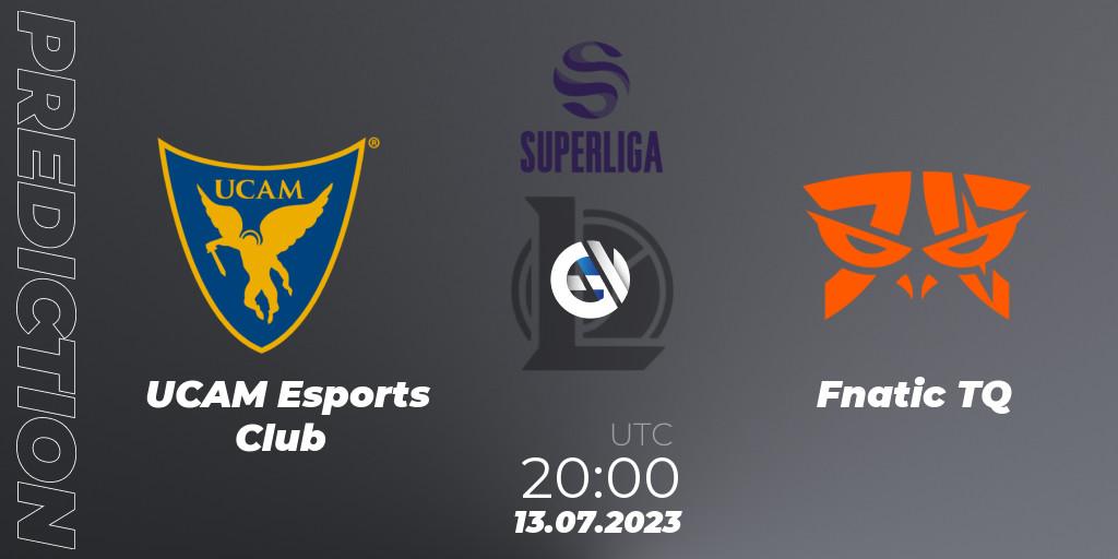UCAM Esports Club - Fnatic TQ: прогноз. 13.07.23, LoL, Superliga Summer 2023 - Group Stage