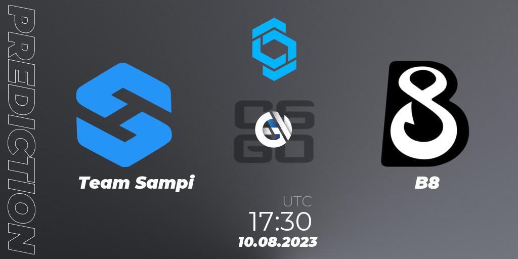 Team Sampi - B8: прогноз. 10.08.2023 at 17:30, Counter-Strike (CS2), CCT East Europe Series #1