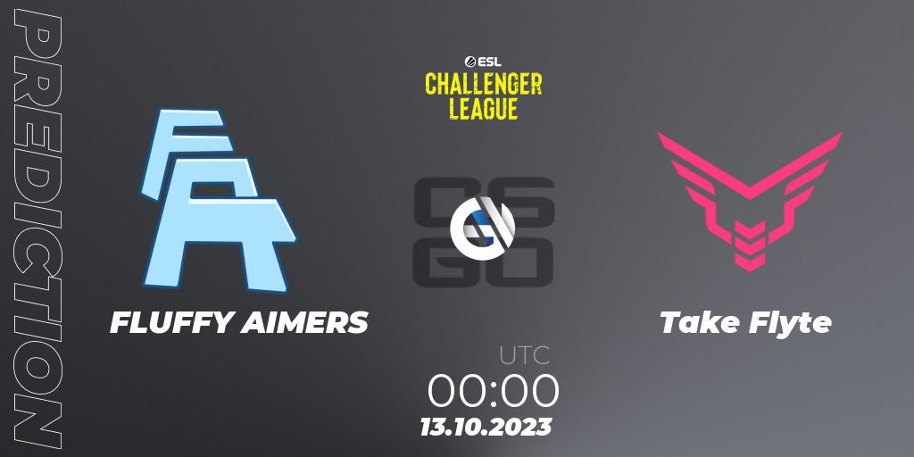 FLUFFY AIMERS - Take Flyte: прогноз. 13.10.2023 at 00:00, Counter-Strike (CS2), ESL Challenger League Season 46: North America