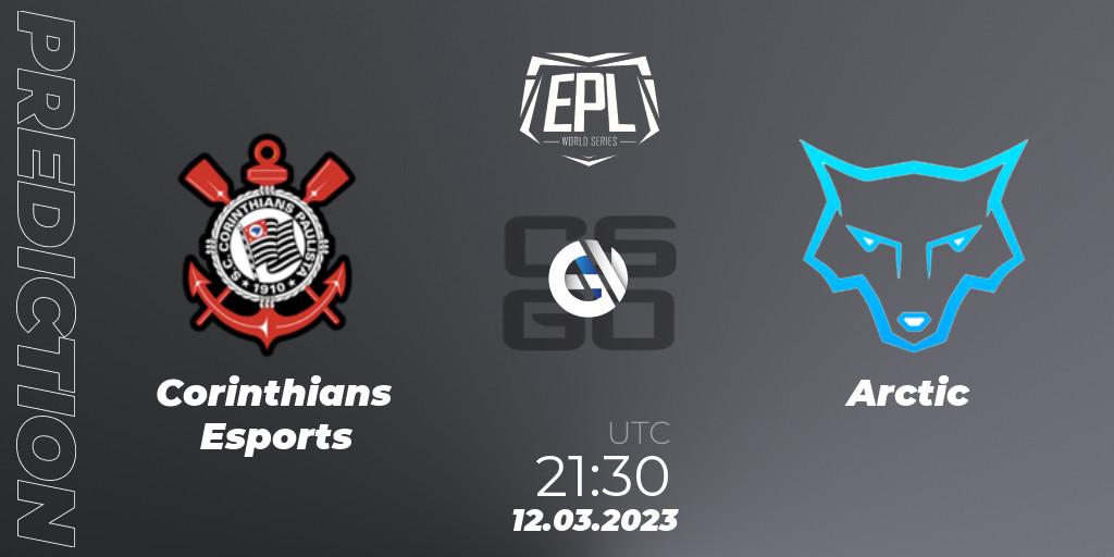 Corinthians Esports - Arctic: прогноз. 12.03.2023 at 22:50, Counter-Strike (CS2), EPL World Series: Americas Season 3