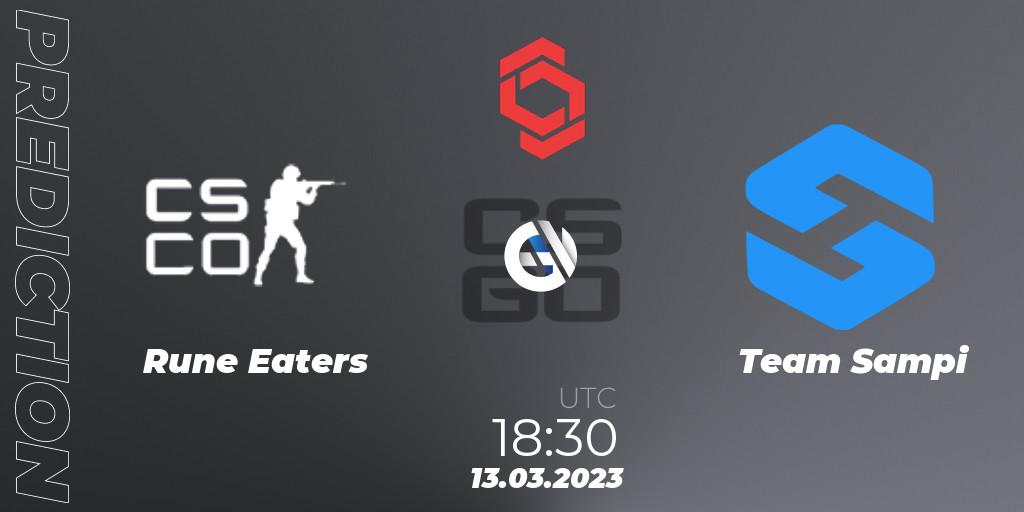Rune Eaters - Team Sampi: прогноз. 13.03.2023 at 18:30, Counter-Strike (CS2), CCT Central Europe Series 5 Closed Qualifier