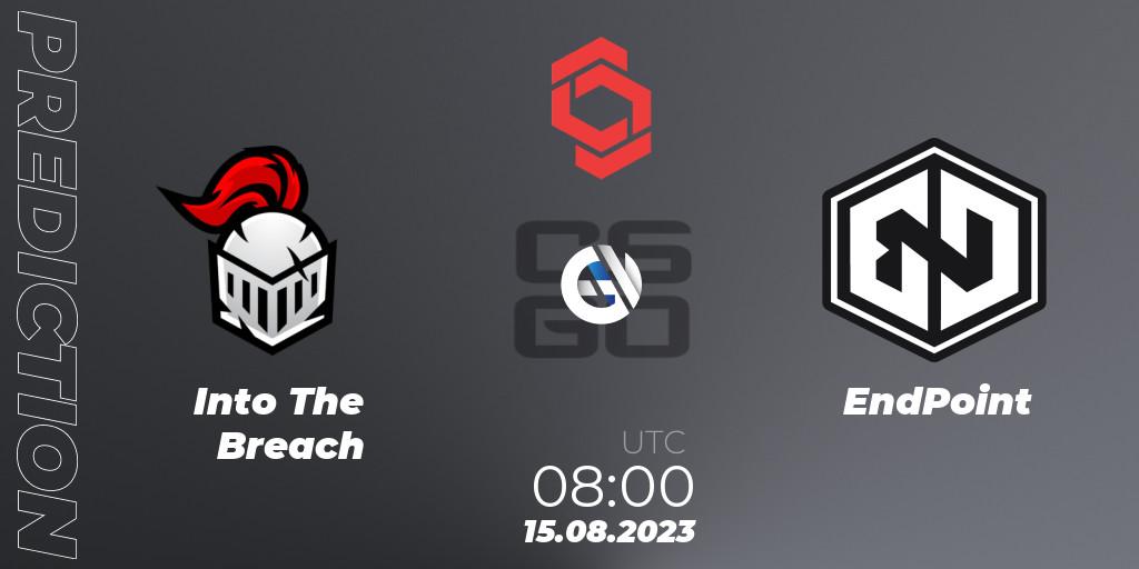 Into The Breach - EndPoint: прогноз. 15.08.2023 at 08:00, Counter-Strike (CS2), CCT Central Europe Series #7