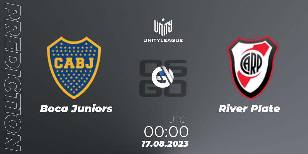 Boca Juniors - River Plate: прогноз. 17.08.2023 at 00:00, Counter-Strike (CS2), LVP Unity League Argentina 2023