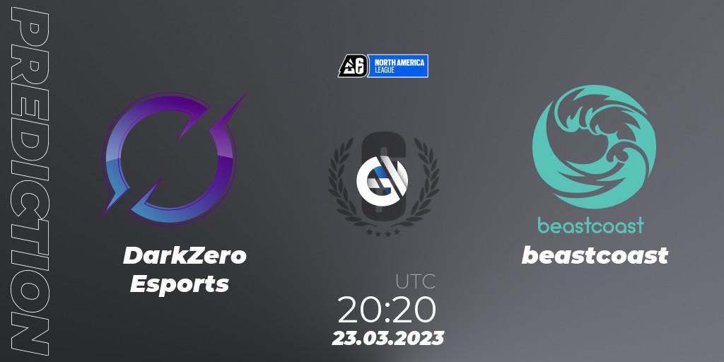 DarkZero Esports - beastcoast: прогноз. 23.03.23, Rainbow Six, North America League 2023 - Stage 1