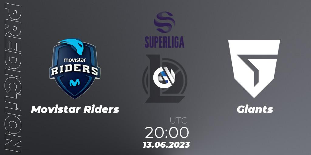 Movistar Riders - Giants: прогноз. 13.06.23, LoL, Superliga Summer 2023 - Group Stage