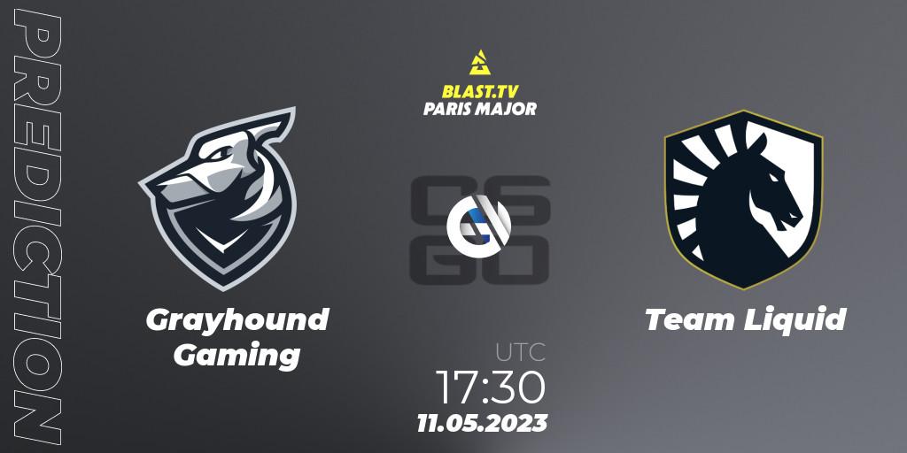 Grayhound Gaming - Team Liquid: прогноз. 11.05.23, CS2 (CS:GO), BLAST Paris Major 2023 Challengers Stage