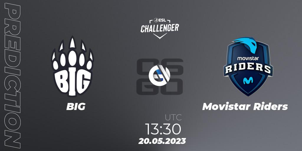 BIG - Movistar Riders: прогноз. 20.05.2023 at 13:30, Counter-Strike (CS2), ESL Challenger Katowice 2023: European Qualifier