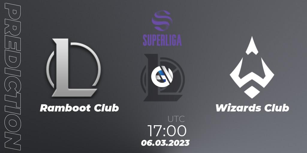 Ramboot Club - Wizards Club: прогноз. 06.03.2023 at 21:00, LoL, LVP Superliga 2nd Division Spring 2023 - Group Stage