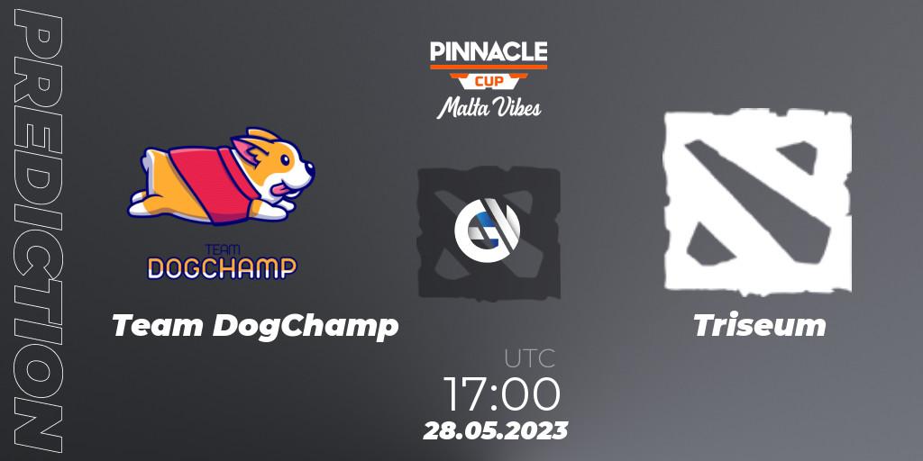 Team DogChamp - Triseum: прогноз. 28.05.23, Dota 2, Pinnacle Cup: Malta Vibes #2