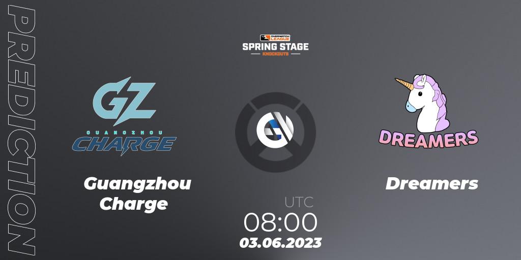 Guangzhou Charge - Dreamers: прогноз. 03.06.23, Overwatch, OWL Stage Knockouts Spring 2023