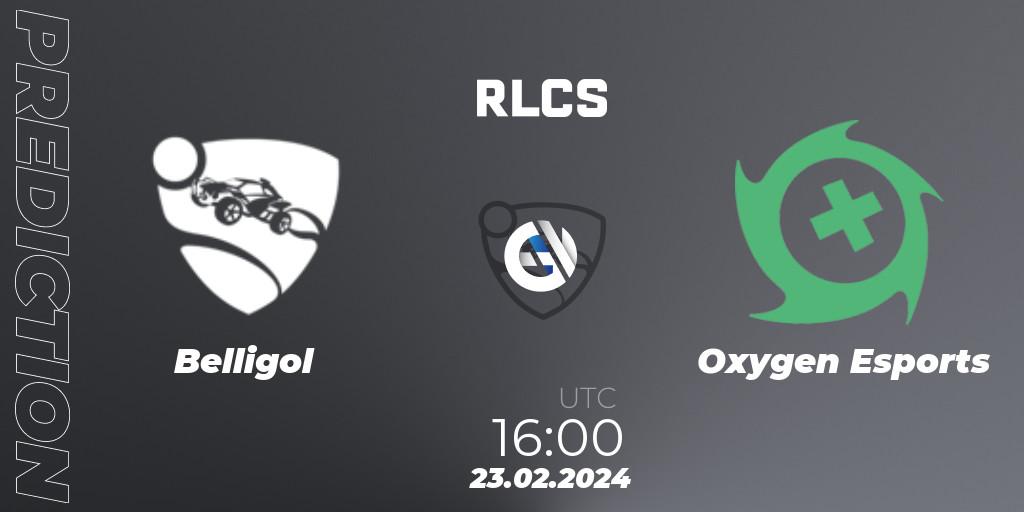 Belligol - Oxygen Esports: прогноз. 23.02.2024 at 16:00, Rocket League, RLCS 2024 - Major 1: Europe Open Qualifier 2