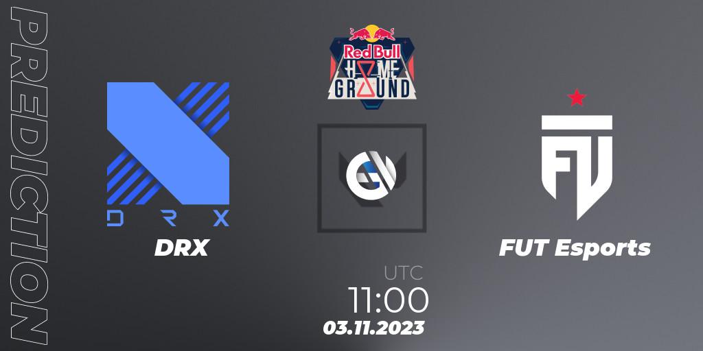 DRX - FUT Esports: прогноз. 03.11.23, VALORANT, Red Bull Home Ground #4 - Swiss Stage